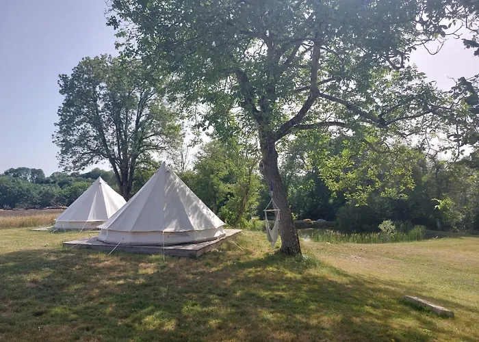 Campo de lujo L'ecolodge Des Champs *